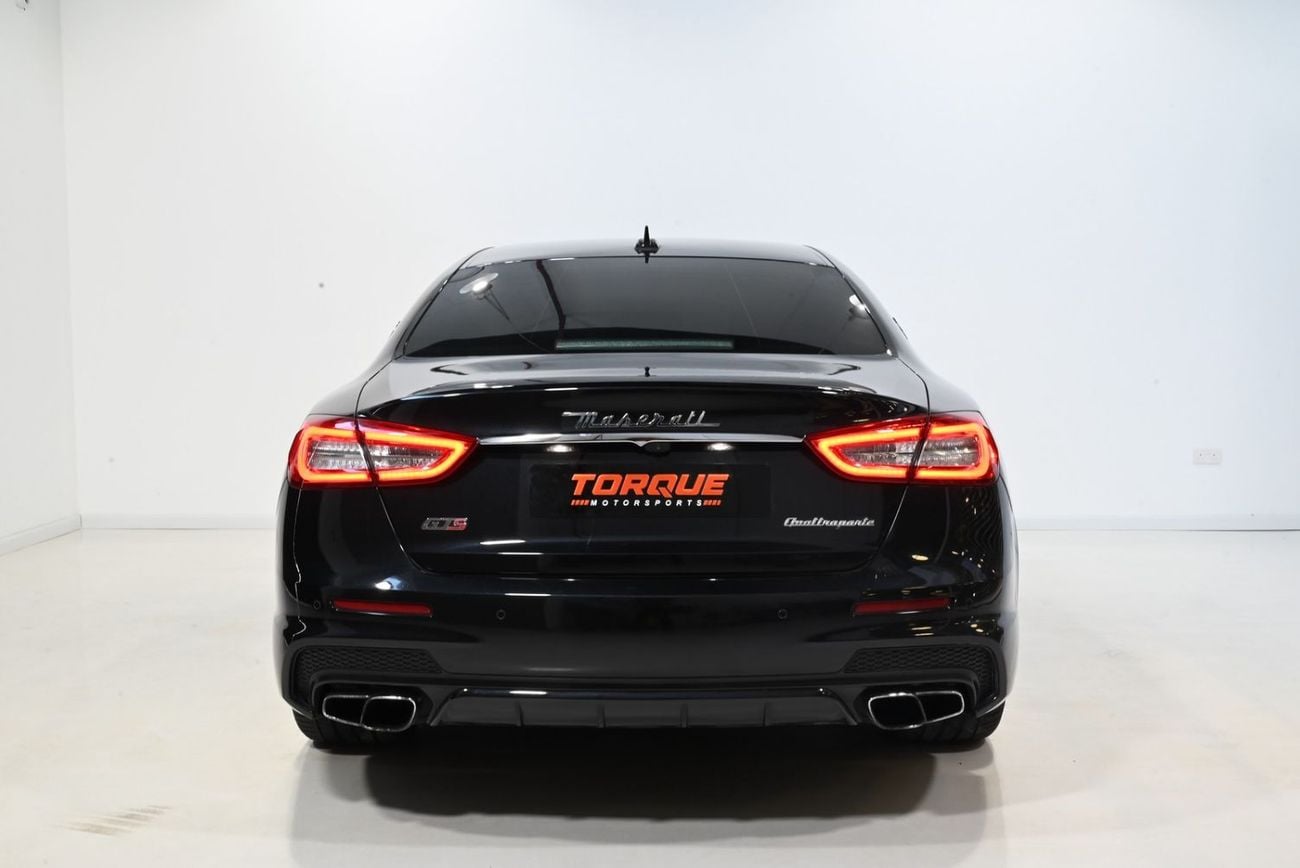 مازيراتي كواتروبورتي GTS 2017 Maserati Quattroporte GTS, Full Service History, Excellent Condition, GCC