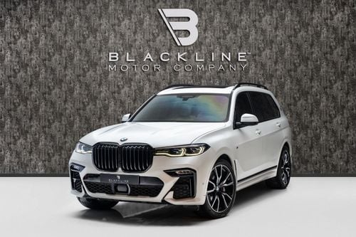 BMW X7 M50i 50 YEARS UAE EDITION BUY NOW, PAY 2027 | THE BLACKLINE STANDARD | August 2027 Warranty + Service, GCC, Low KMs