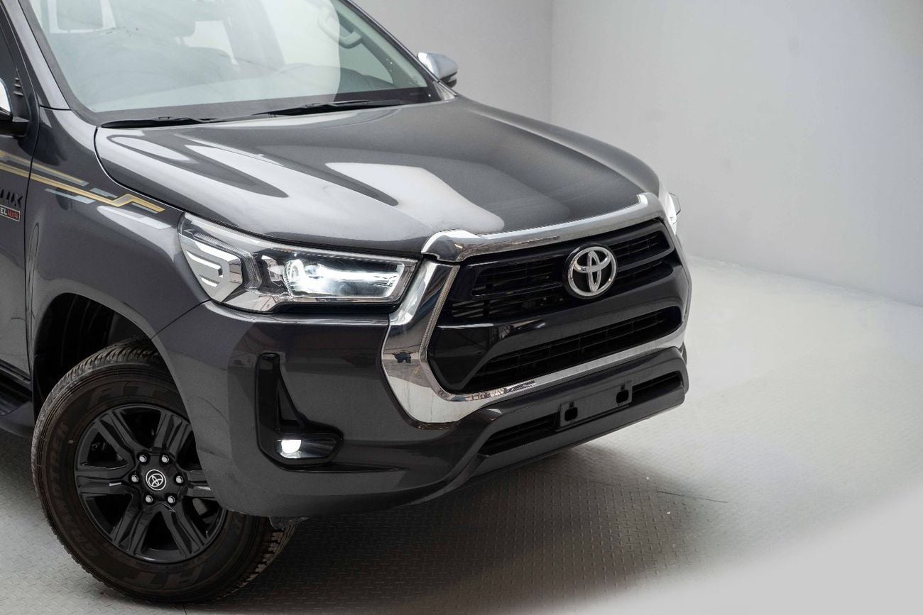 Toyota Hilux GLX 2.4L Diesel - Grey Metallic Inside Black | Export Only