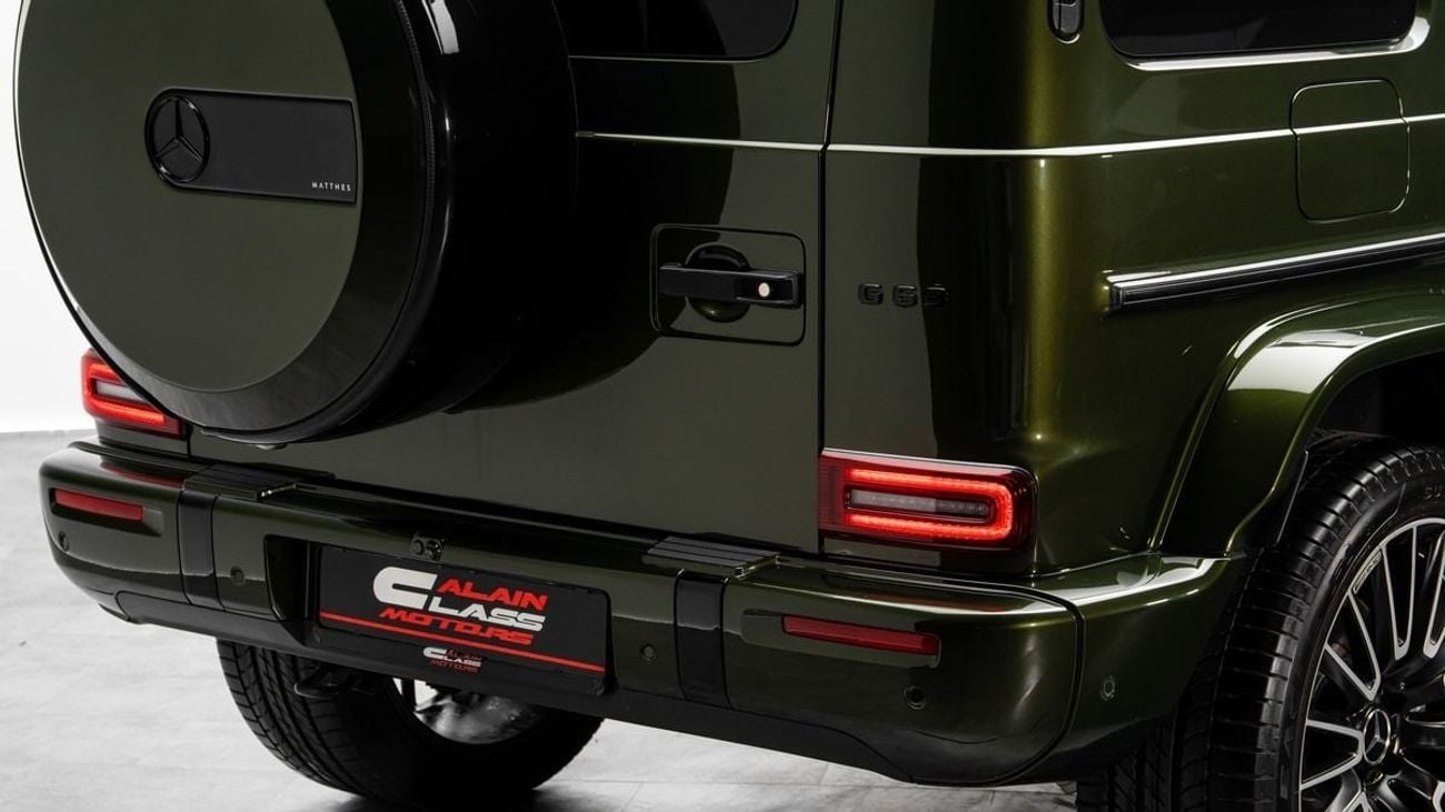 مرسيدس بنز G 63 AMG STANDARD - 2025 - Euro Specs