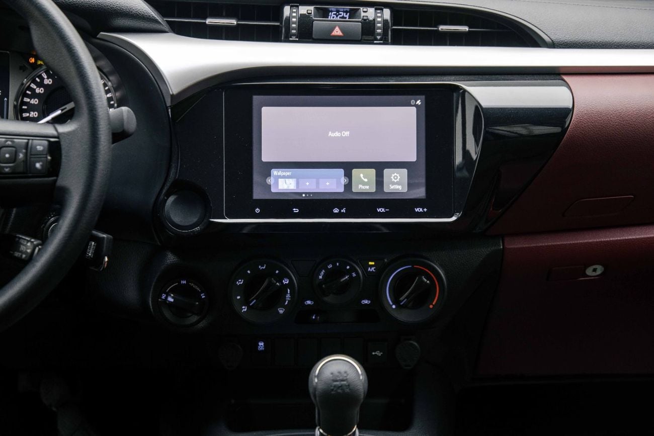 Toyota Hilux GLX 2.7L - Super White Inside Red | Export Only