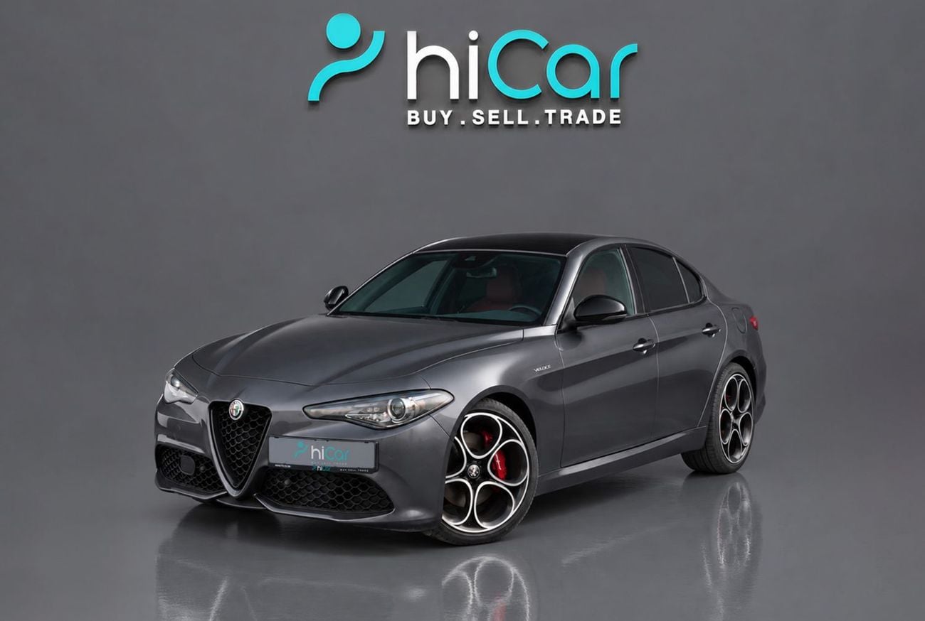 ألفا روميو جوليا VELOCE 1,724 درهم إماراتي شهرياً • بدون دفعة أولى • ألفا روميو جوليا فيلوسي • ضمان وعقد خدمة من الوكالة