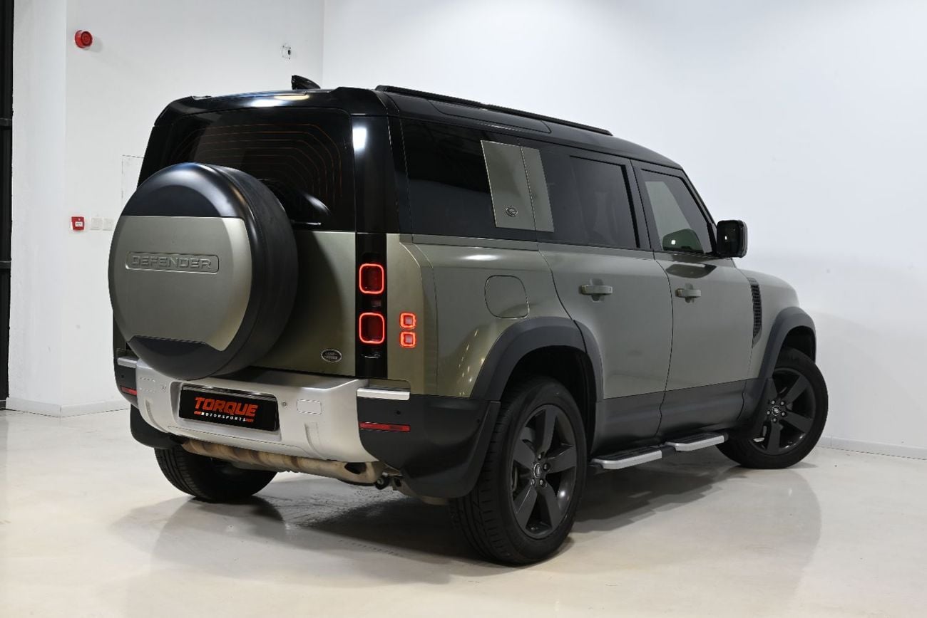 Land Rover Defender 110 X-DYNAMIC HSE P400 2022 Land Rover Defender 110 X-Dynamic P400 HSE, Agency Service History, 1 Year Warranty, GCC