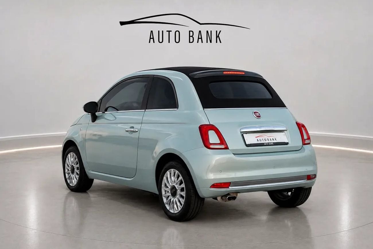 فيات 500 Lounge Convertible - Model - GCC Specs - Under warranty and service - No accidents