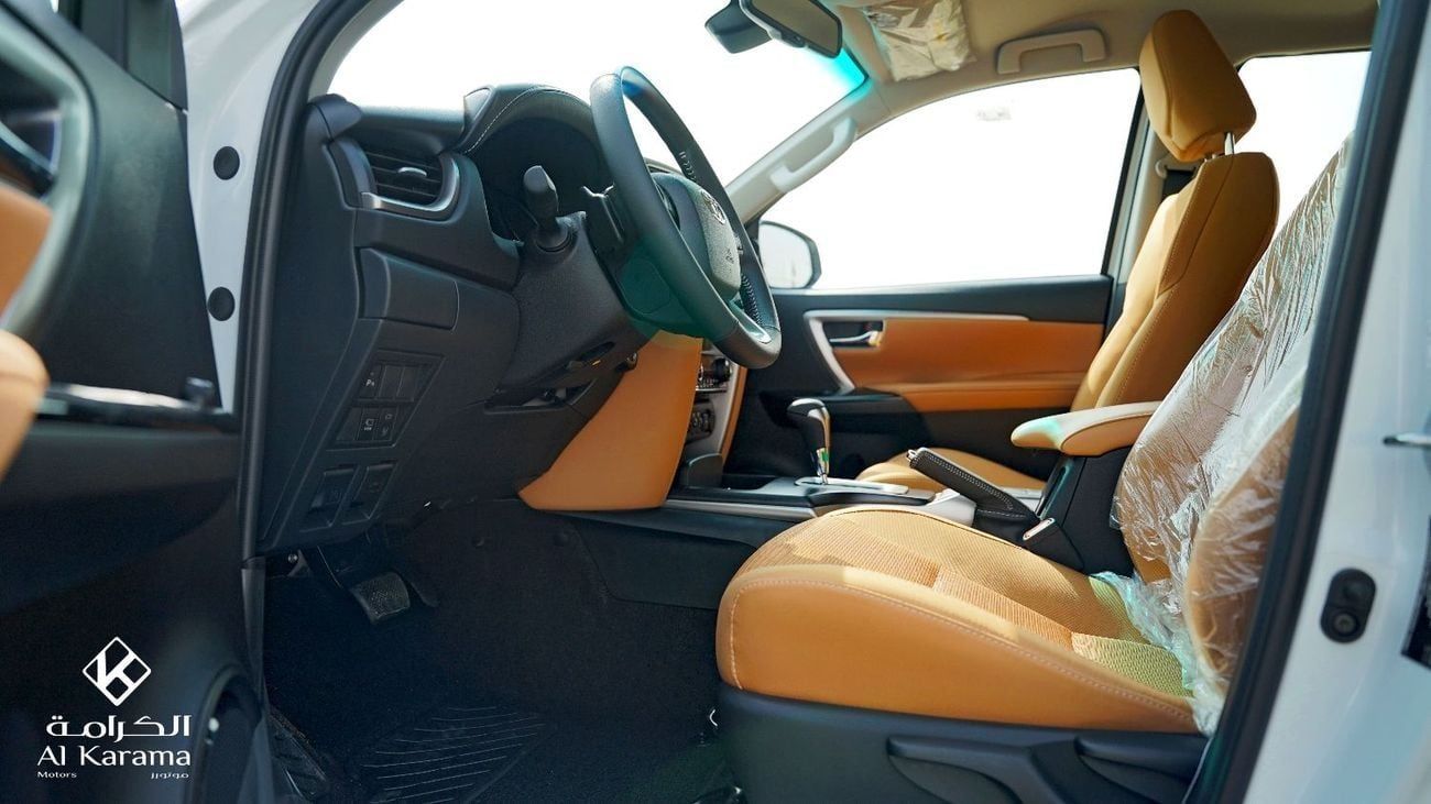 تويوتا فورتونر SR5 2.8L Diesel 4x4 | Full Option | 360 Camera | Radar | Paddle Shifters | GCC | Zero KM
