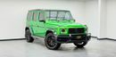Mercedes Benz G63 AMG STANDARD 2022 Mercedes Benz G63 AMG G Manufaktur, MB Warranty + Service Pack, Carbon Fiber Interior, GCC
