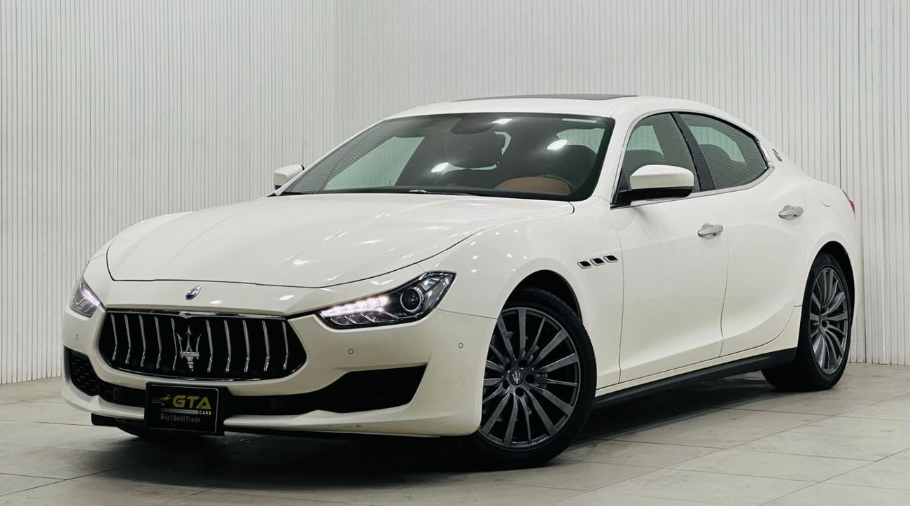 Maserati Ghibli Std 2020 Maserati Ghibli, 2024 Maserati Warranty, Full Maserati Service History, GCC