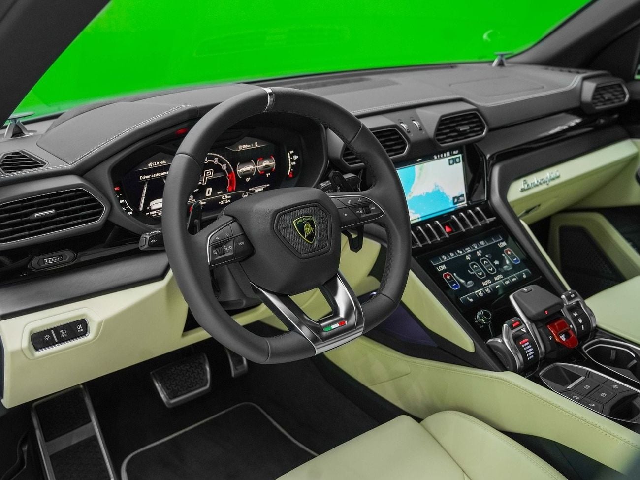 لامبورغيني اوروس UNDER 2 YEARS WARRANTY AND FREE SERVICE - URUS S - 2023 - ONLY 1,400 KM - GRIGIO TELESTO - LIKE NEW