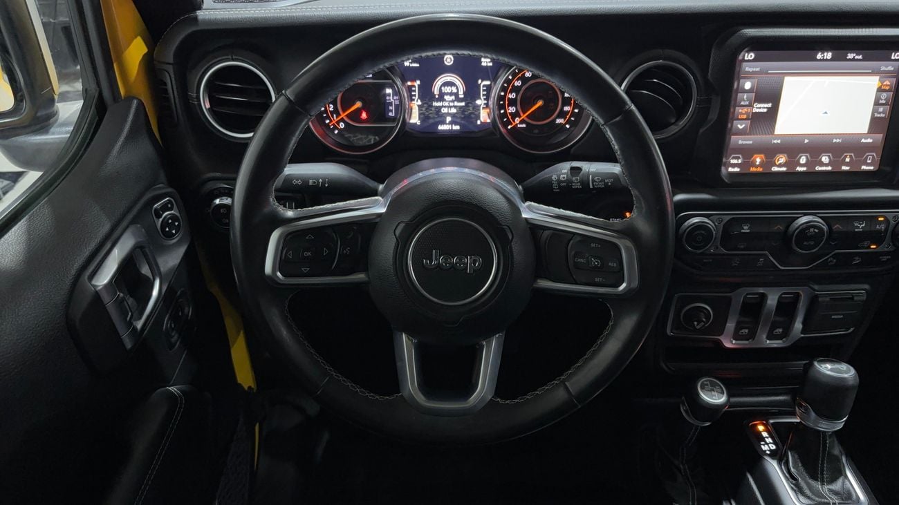 Jeep Wrangler SAHARA 2019 | AED 1392/Month | 0 DP | 30 Day Return | Warranty | Service History