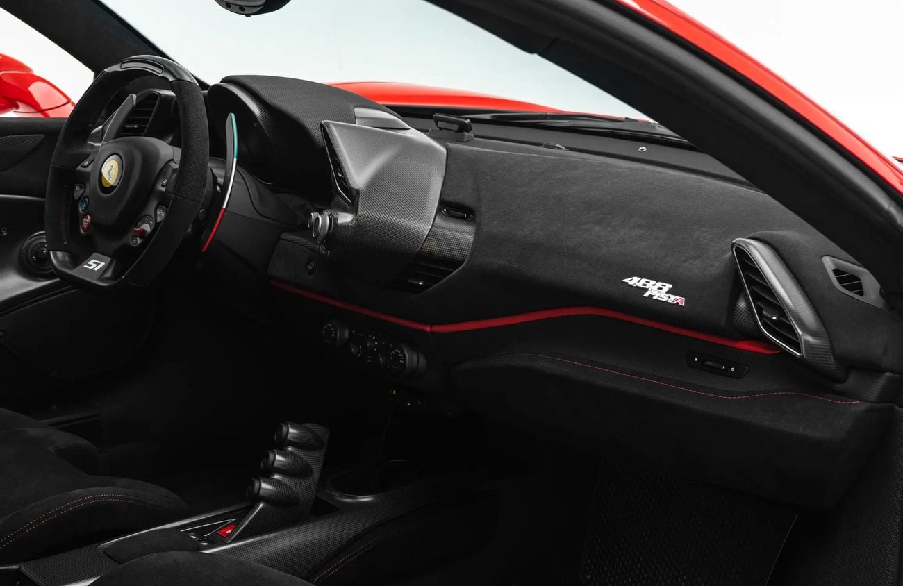 Ferrari 488 Pista High Spec 3.9L V8 Twin-Turbocharged Engine