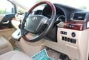Toyota Alphard For export, the steering wheel is on the right side.