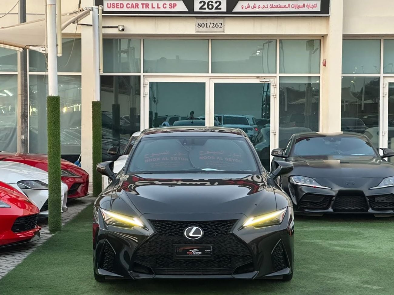 لكزس IS 350 F SPORT لكزس IS 350 F سبورت، خليجية، كاملة المواصفات، بحالة ممتازة
