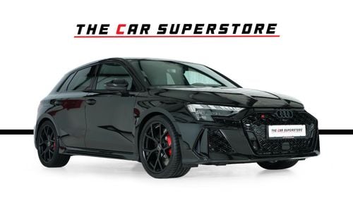 Audi RS3 TFSI SPORTBACK Metallic Black-Alcantra Trim-low Mileage-Warranty & Service Packages Available