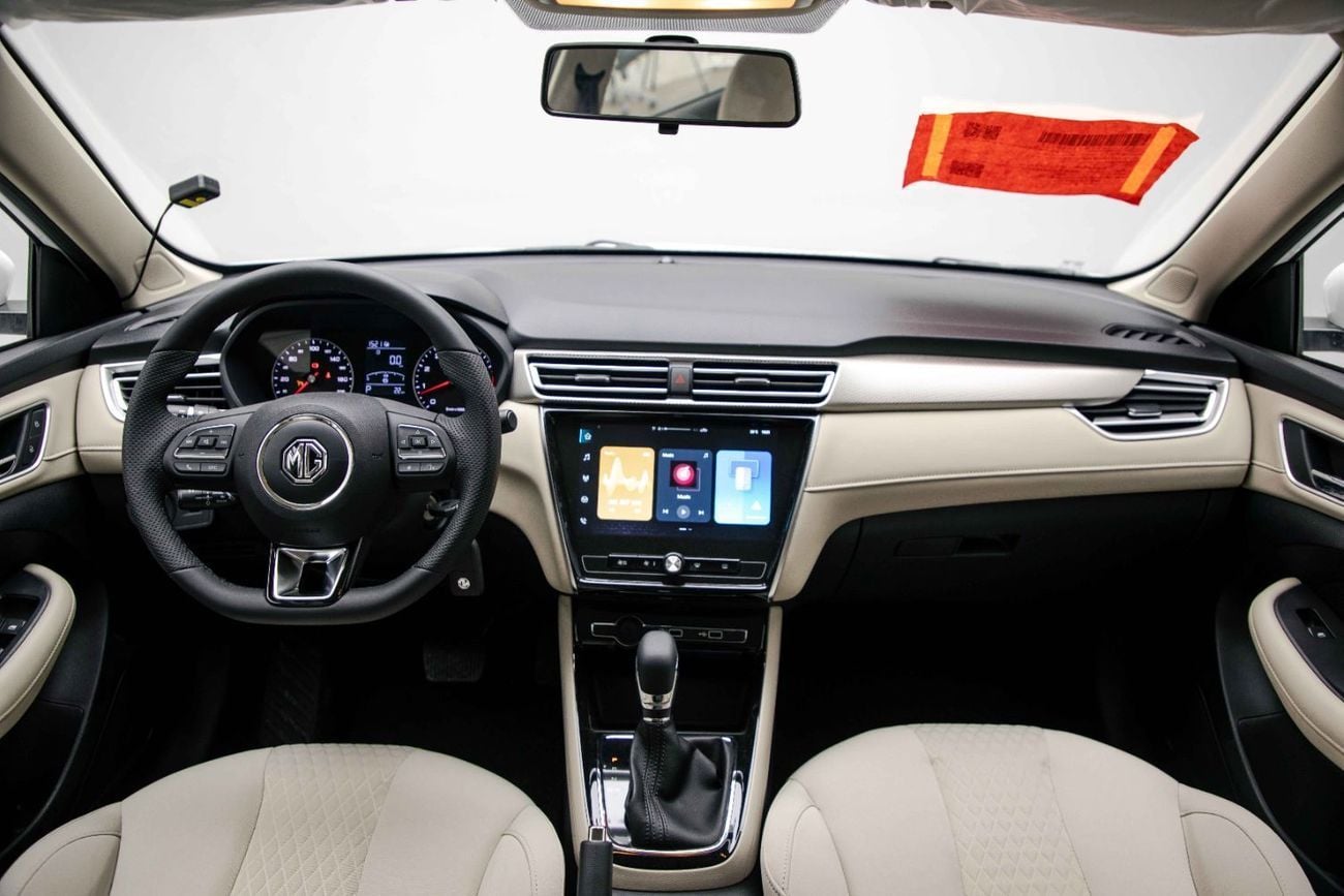 MG 5 STANDARD STD 1.5L - White Inside Beige | Export Only