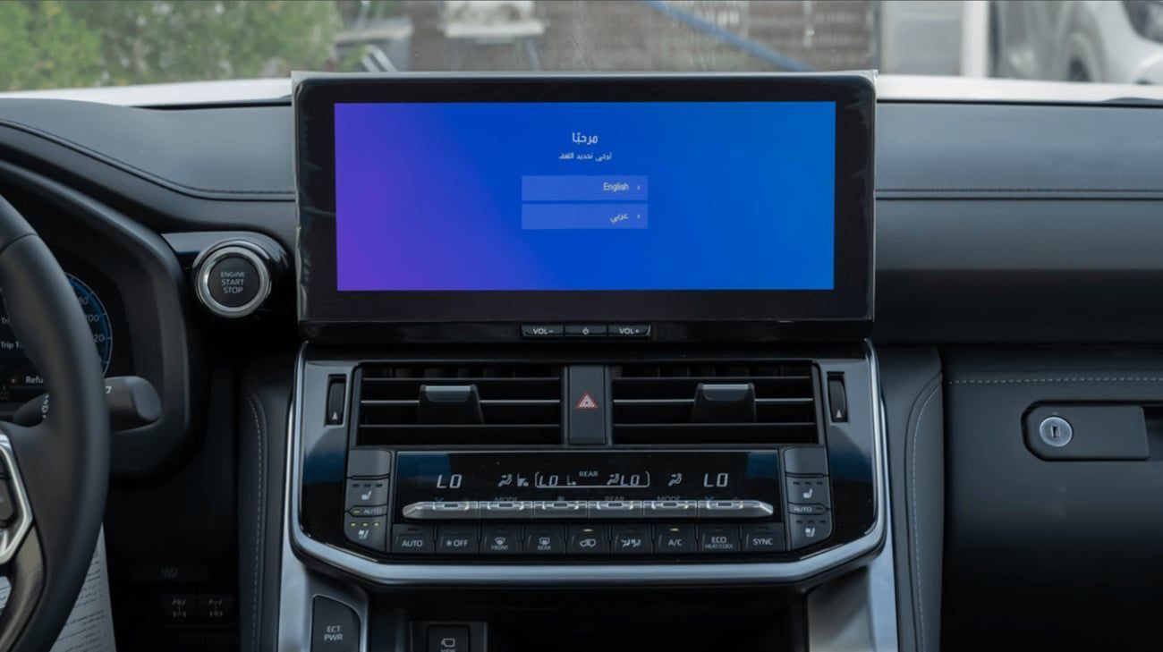 تويوتا لاند كروزر VX 4.0L with RADAR / FULL / Black on Black / 2026
