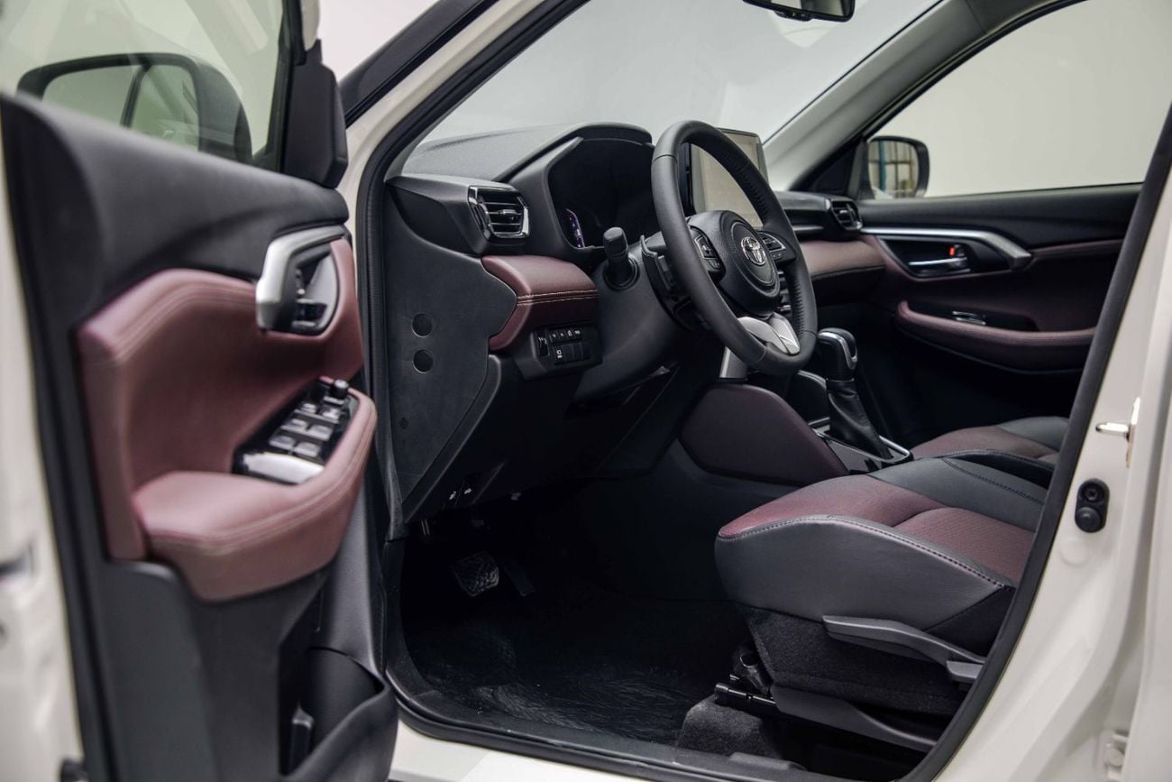 Toyota Urban Cruiser GLX 1.5L - Pearl White and Black Inside Dark Red | Export Only
