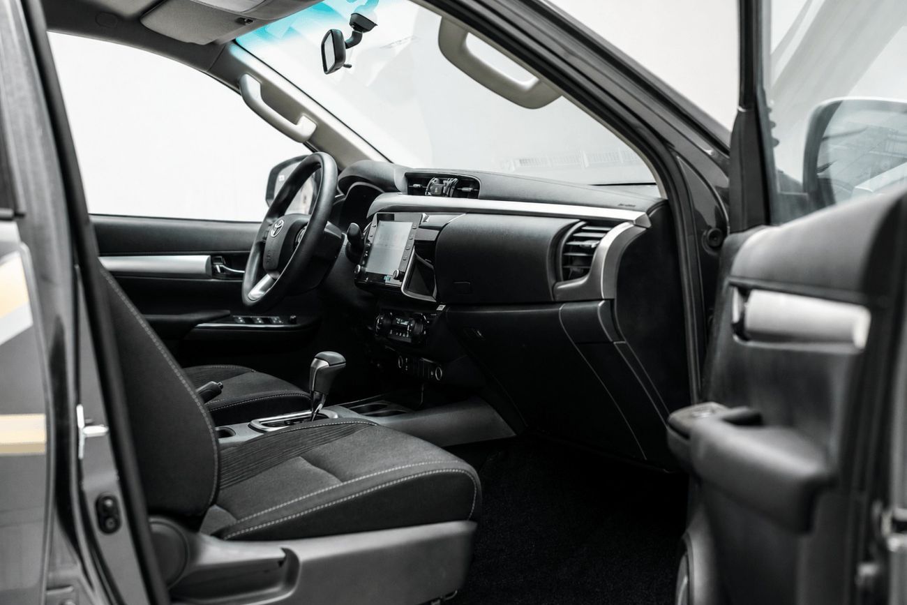 Toyota Hilux GLX 2.4L Diesel - Grey Metallic Inside Black | Export Only