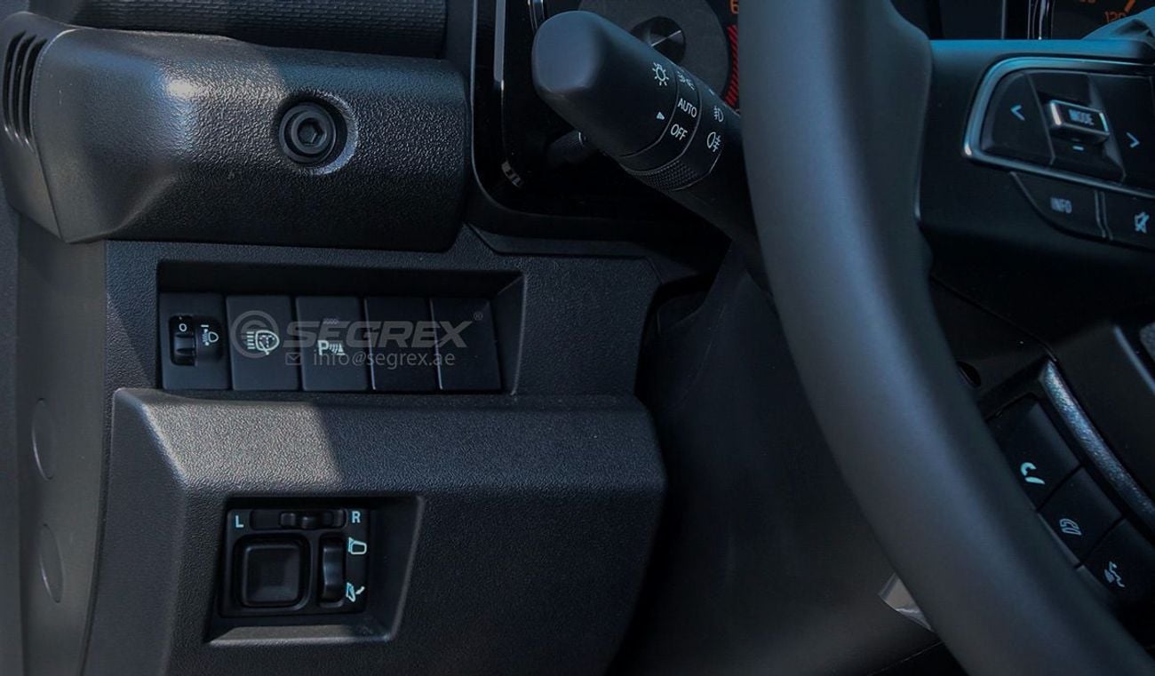 سوزوكي جيمني GLX . 1.5L . Petrol . 4WD . 4-Speed Automatic . 5 Seats . 5 Doors موديل 2026. للتصدير