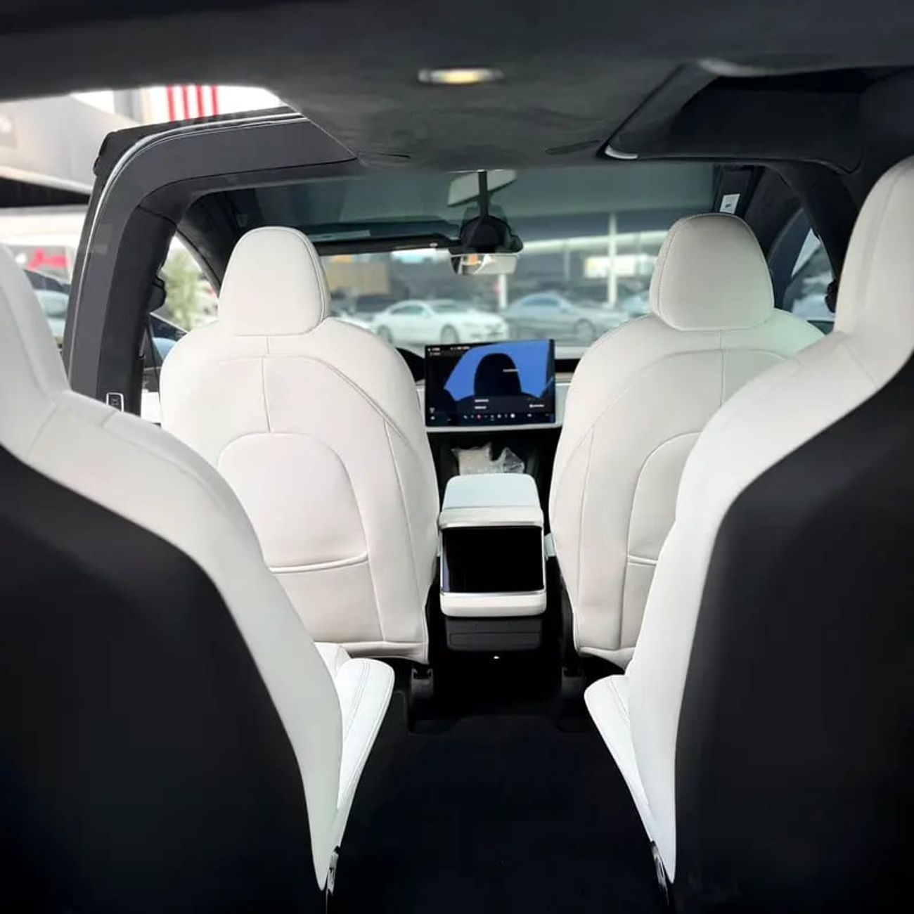 تسلا موديل اكس PLAID Long Range | Dual Motor AWD | 670 HP | 29600 KM | White | تسلا موديل X