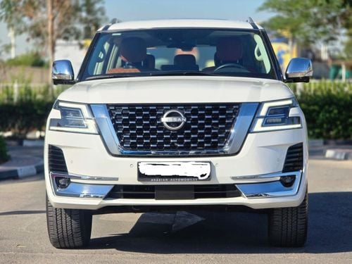 Nissan Patrol LE PLATINUM CITY NISSAN PATROL LE PLATINUM CITY 2022 GCC SINGLE OWNER WELL MAINTAINED IN MINT CONDITION