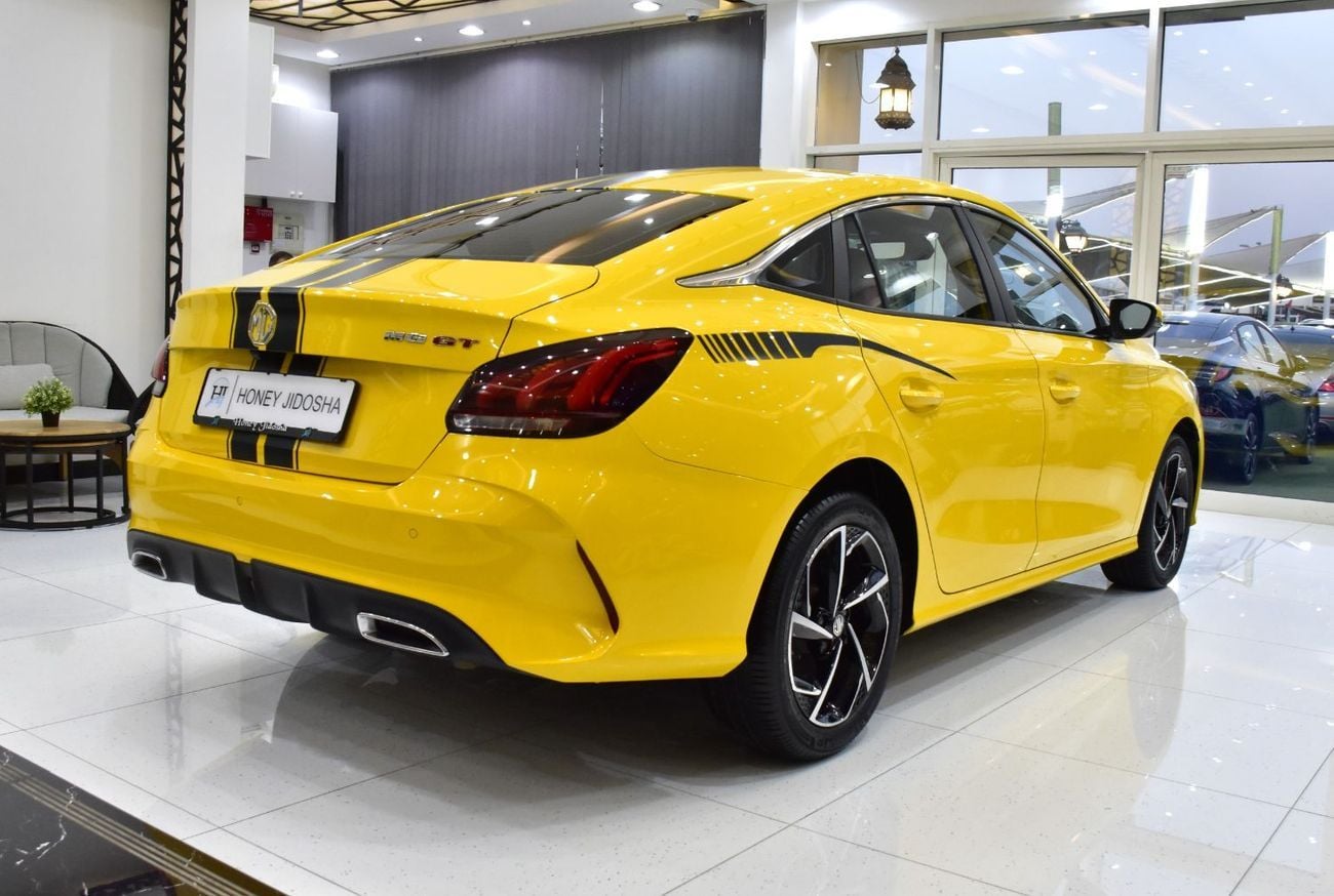 أم جي GT LUXURY EXCELLENT DEAL for our MG GT ( 2023 Model ) in Yellow Color GCC Specs