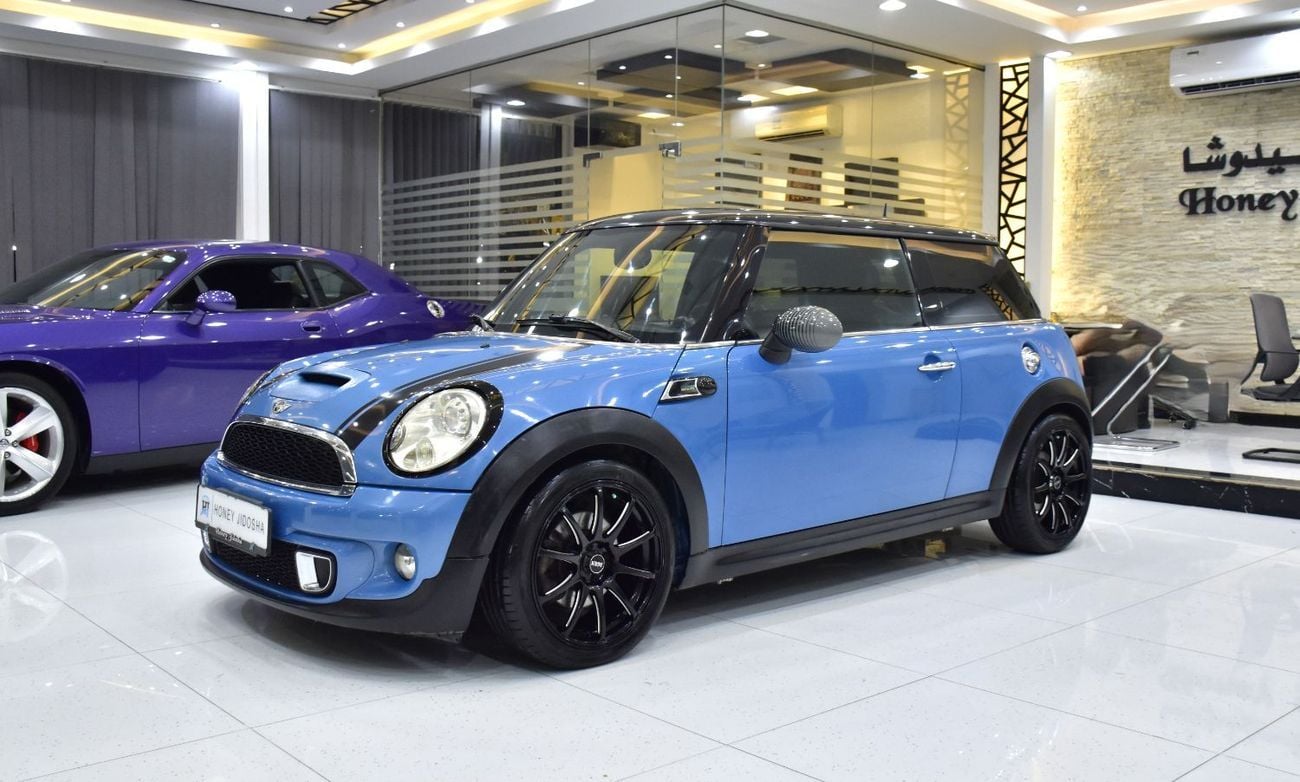 Mini Cooper S STANDARD EXCELLENT DEAL for our Mini Cooper S ( 2013 Model ) in Blue Color GCC Specs