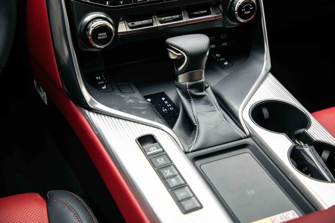 Lexus LX600 F SPORT 3.5L - Graphite Black Inside Flair Red | Export Only