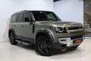 Land Rover Defender 110 X-DYNAMIC HSE P400 2022 Land Rover Defender 110 X-Dynamic P400 HSE, Agency Service History, 1 Year Warranty, GCC