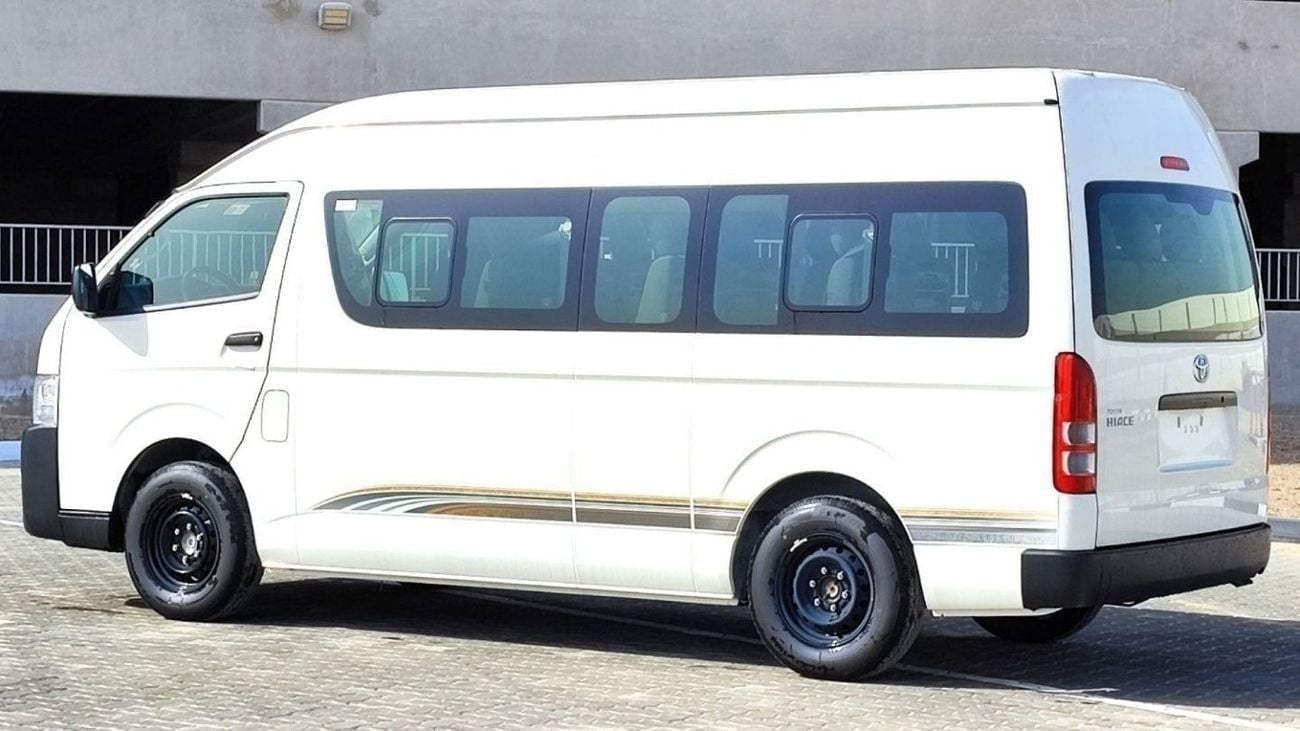 Toyota Hiace DLS - STANDARD ROOF TOYOTA HIACE 2.5L TURBO DIESEL 15 SEATER H.ROOF MT 2026