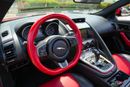 جاكوار F Type STANDARD سيارة مكشوفة موديل 2014 بمحرك V6 سوبرتشارج! بمواصفات خليجية