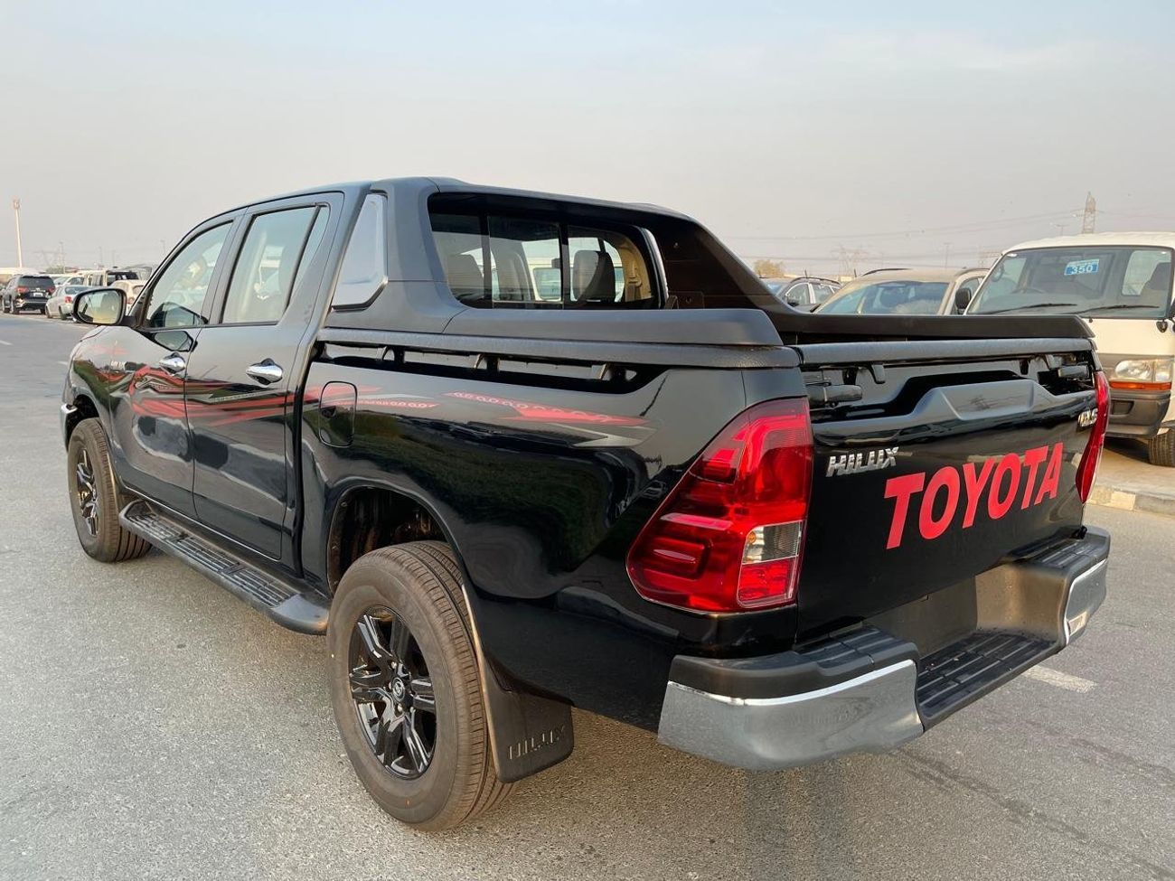 تويوتا هيلوكس GLX Toyota hilux LHD black color petrol engine