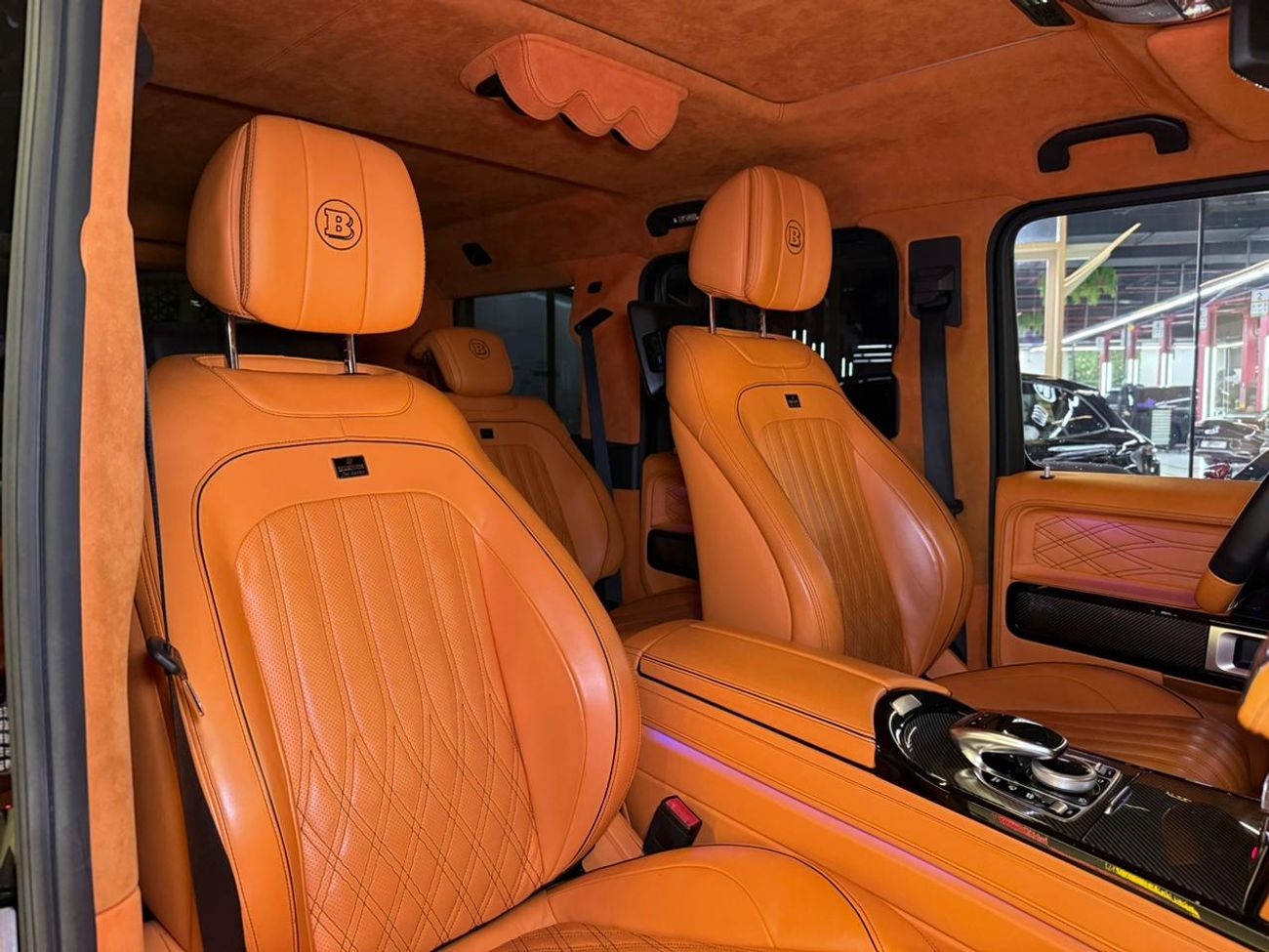 مرسيدس بنز G 63 AMG برابوس G800 سيارة G63 برابوس 800 موديل 2021 - طقم برابوس الأصلي - سجل صيانة كامل