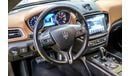 Maserati Ghibli Maserati Ghibli 2018 GCC under Agency Warranty with Flexible Down-Payment.