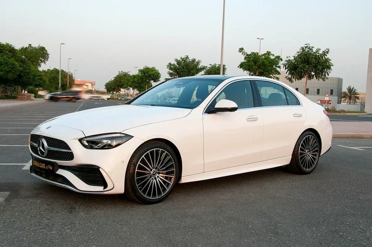 Mercedes Benz C200 C200 Premium Advanced | GCC Specs | Garagash Warranty And Service Contract 105000Kms
