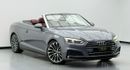 Audi A5 40 TFSI CABRIO DESIGN 2018 Audi A5 40 TFSI Cabriolet, 2027 Warranty, Full Audi Service History, Full