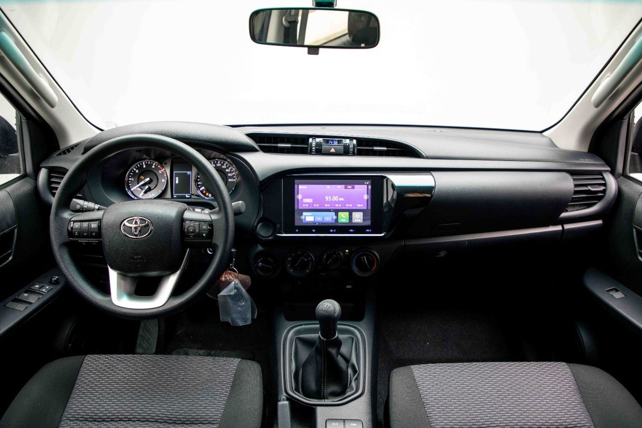 Toyota Hilux Double Cab 2.4L- Grey Mettalic Inside Black | Export Only