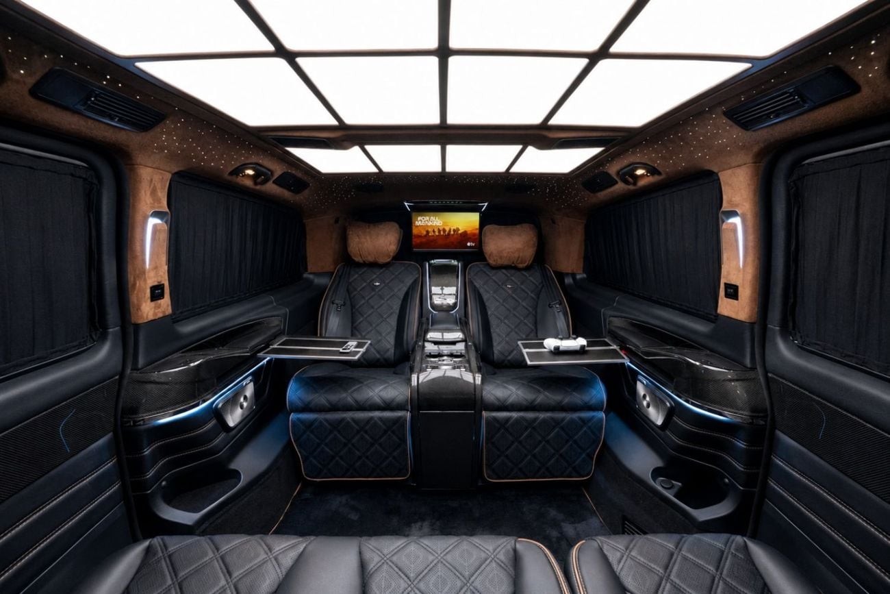 Mercedes Benz V300 VLINE VIP EDITION NEW ARRIVAL 2026 MODEL VIP MERCEDES GCC V300 with ADDITIONAL REAR AC - 2 Years Warranty by VLINE