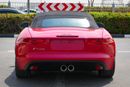 جاكوار F Type STANDARD سيارة مكشوفة موديل 2014 بمحرك V6 سوبرتشارج! بمواصفات خليجية