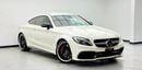 Mercedes Benz C63 AMG C63 S AMG Edition 1, Service History, Fully Loaded, Excellent Condition, Japanese