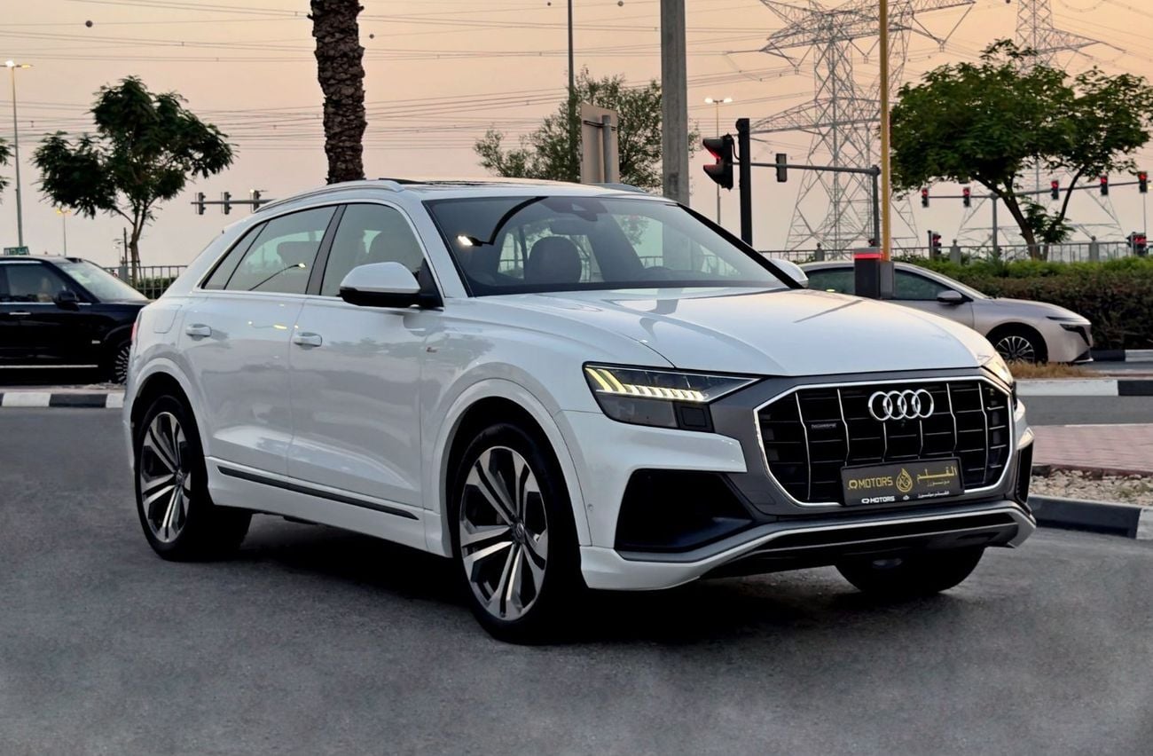 Audi Q8 55 TFSI S-LINE 2019 Audi Q8 55TFSI Quattro S Line, GCC Specifications