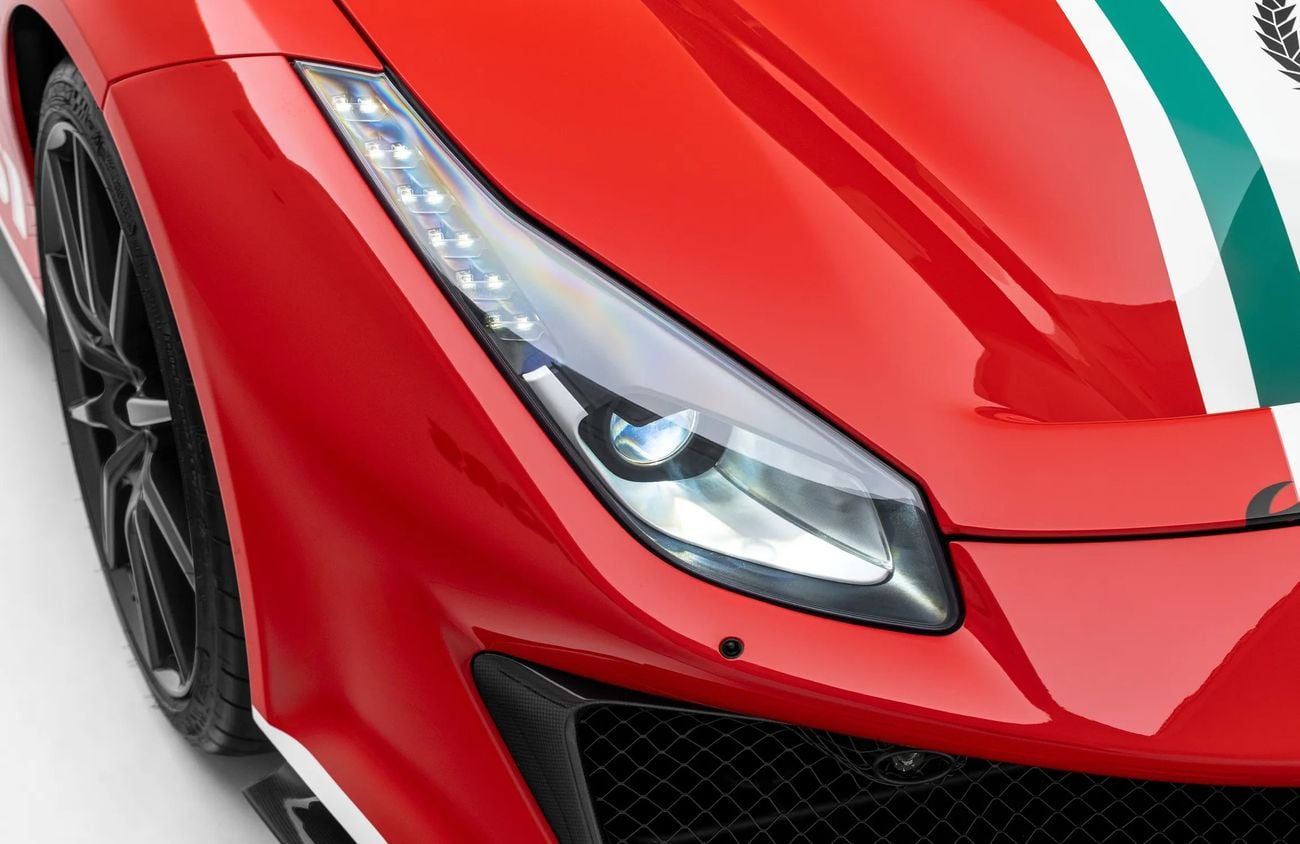 Ferrari 488 Pista High Spec 3.9L V8 Twin-Turbocharged Engine