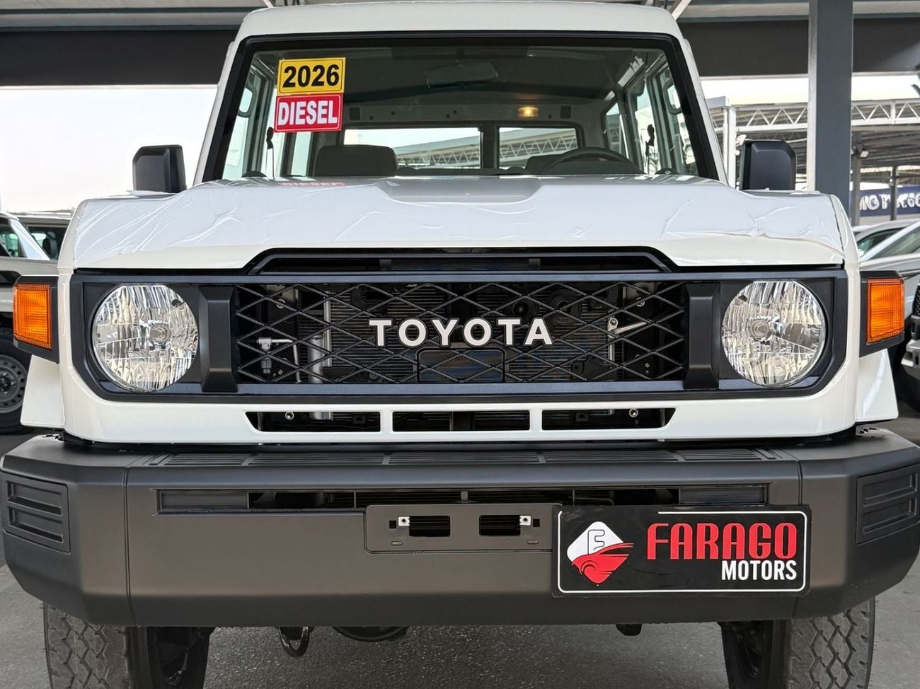 تويوتا لاند كروزر 70 LC 78 HARDTOP 2.8L AT **EXPORT ONLY**التصدير فقط خارج الخليج***