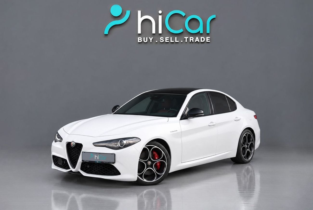 Alfa Romeo Giulia VELOCE AED 1,724 P.M • 0% Downpayment • Alfa Romeo Giulia Veloce • Agency Warranty And Service Contract