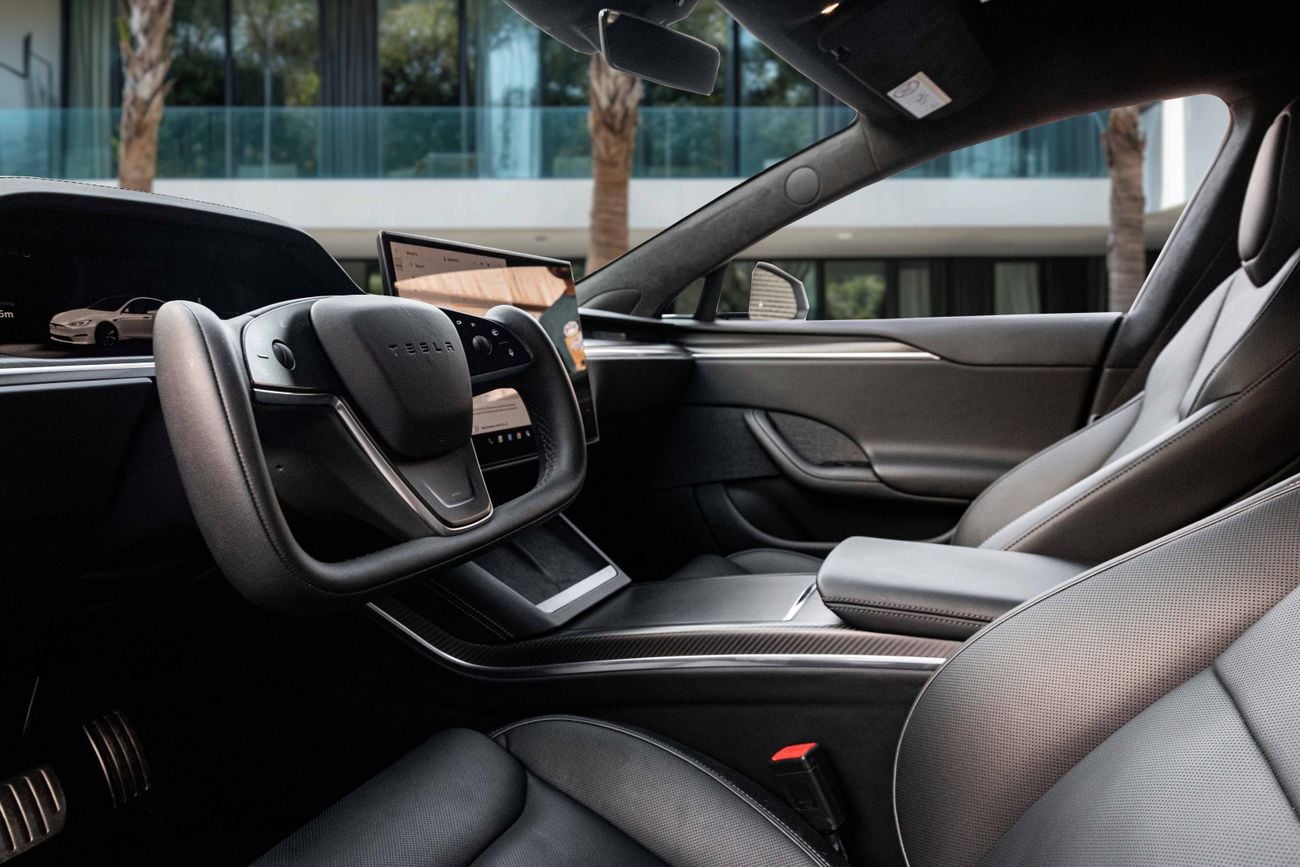 تسلا موديل S Plaid Model S Plaid | 4,309 P.M | 0% Downpayment | Tesla Model S Plaid Warranty