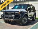 Toyota Prado ADVENTURE TURBO | 2.4L PETROL V4 | GCC SPEC | LEATHER WITH DRIVE ELECTRIC SEAT (CODE # PTADV2)