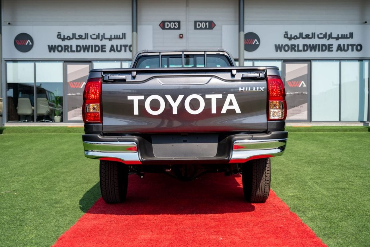 تويوتا هيلوكس 2.4 DIESEL 4x4 SINGLE CABIN 2026 MODEL GCC مواصفات مجلس التعاون الخليجي