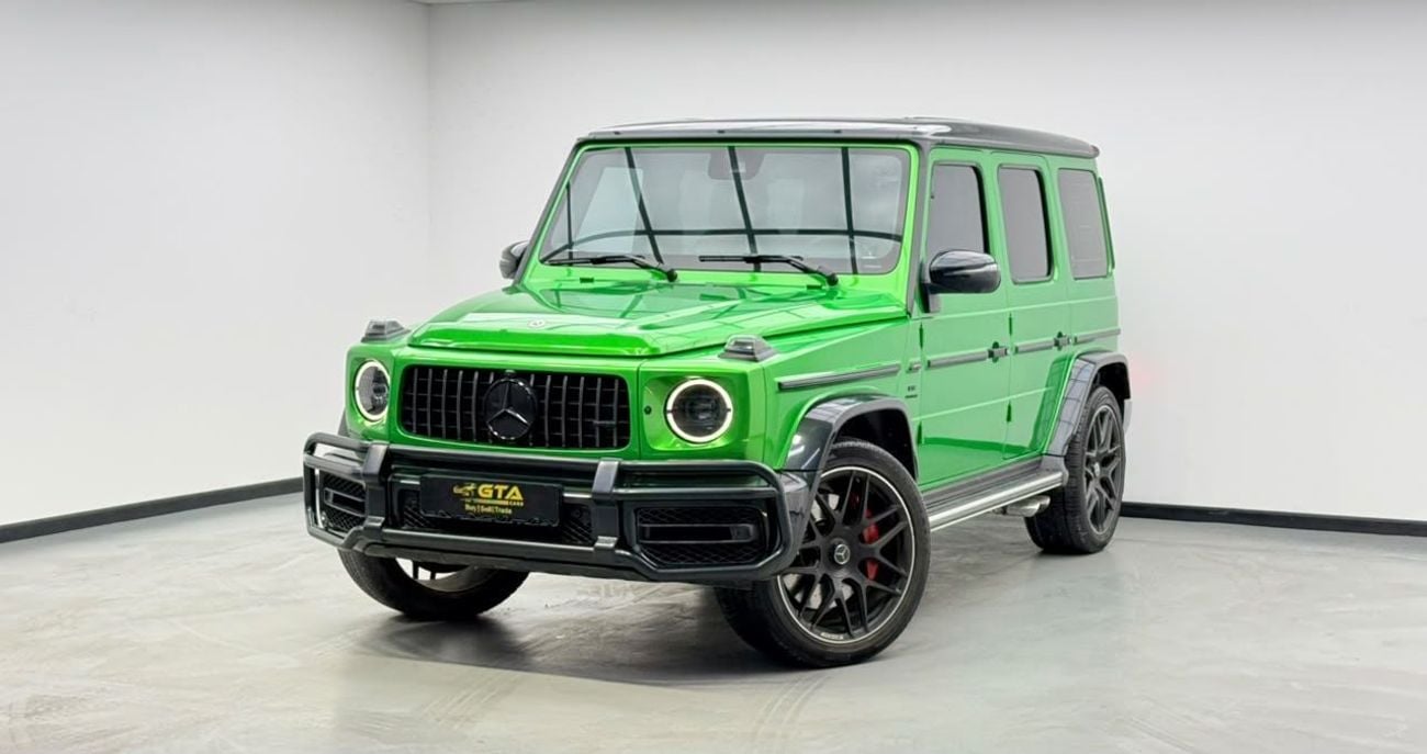 Mercedes Benz G63 AMG STANDARD 2022 Mercedes Benz G63 AMG G Manufaktur, MB Warranty + Service Pack, Carbon Fiber Interior, GCC