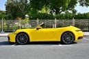 Porsche 911 CARRERA Cabriolet | Racing Yellow / Brown Roof | 379 HP | 989 KM | Warranty