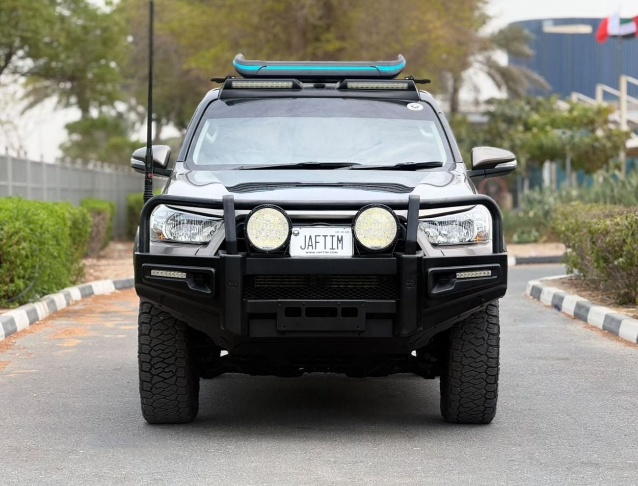 Toyota Hilux GR SPORT 2023 | 2.8L DIESEL | AT | RHD | HEAVY BULL BAR WITH LED LIGHTS | ROOF MOUNTED LED LIGHTS | HEAVY GTK
