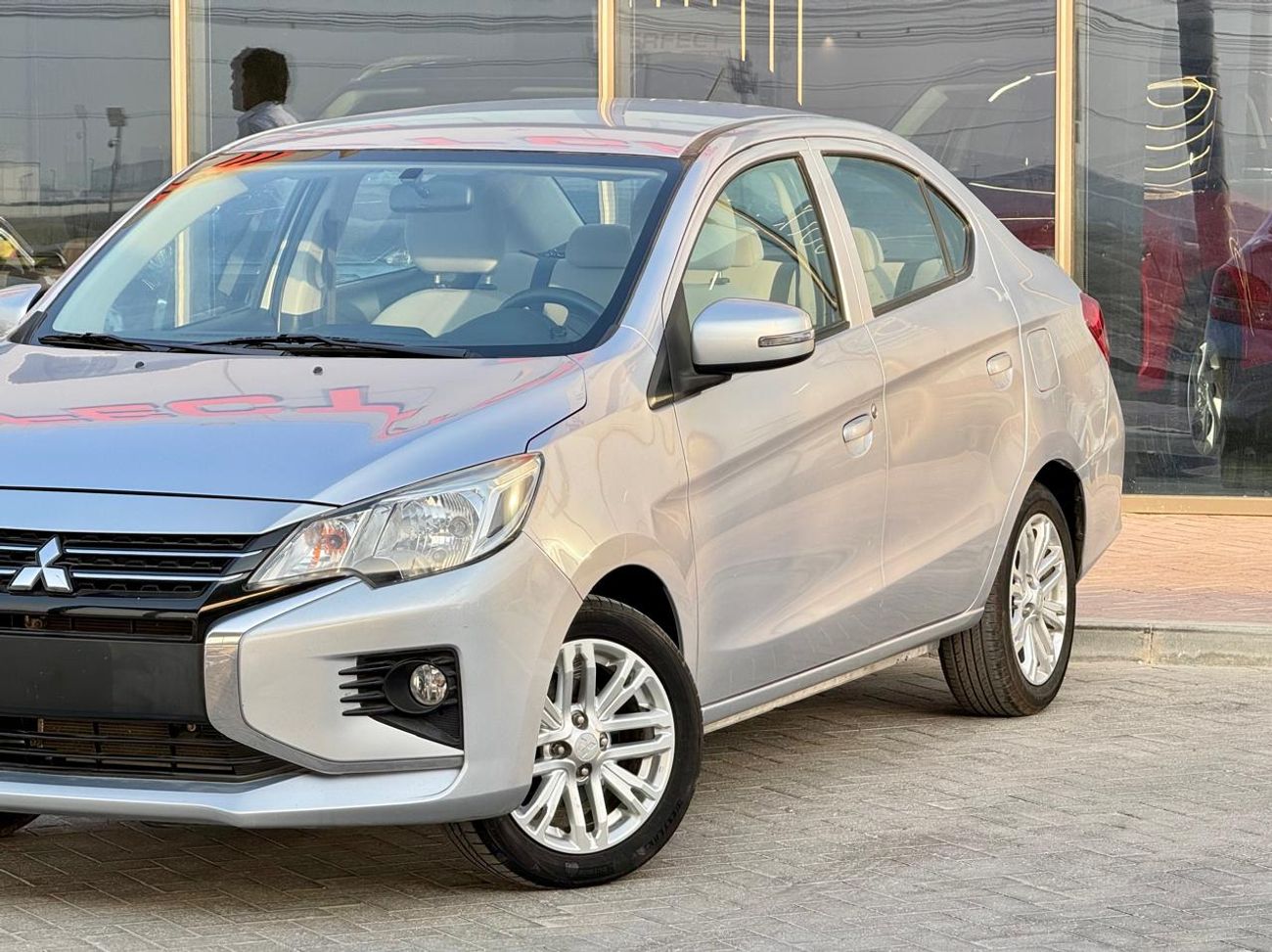 Mitsubishi Attrage GLX MID GLX MEDIUM LINE TRIM, 1.2L, GCC, ACCIDENT FREE, (365/-MONTHLY)